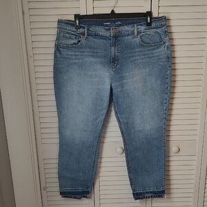 Old Navy Light Blue Ankle Jeans